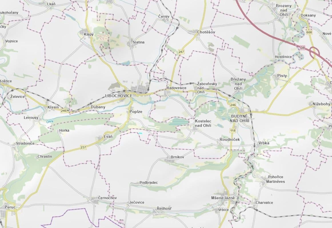Prodej pozemku 1.052 m², Budyně nad Ohří, Ústecký kraj Prodej pozemku 1.052 m², Budyně nad Ohří, Ústecký kraj