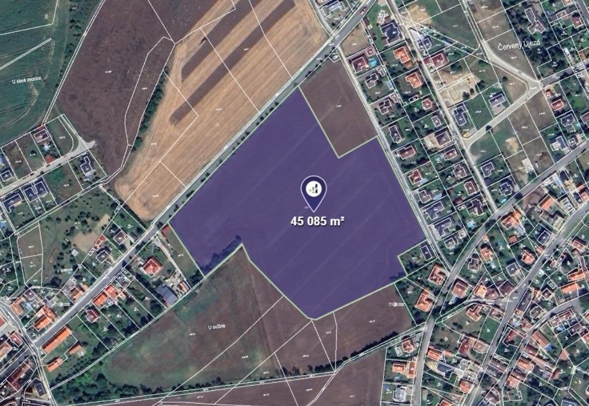 Prodej pozemku 45.085 m², Červený Újezd, Středočeský kraj Prodej pozemku 45.085 m², Červený Újezd, Středočeský kraj