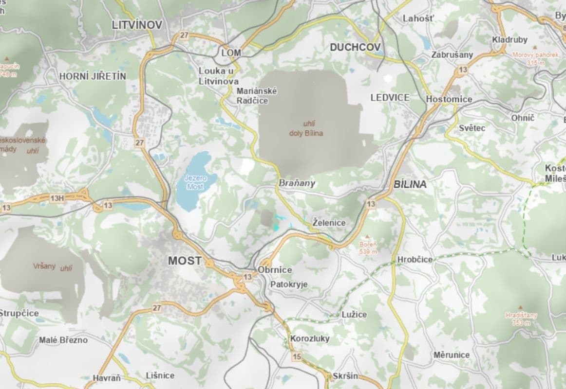 Prodej pozemku 55.007 m², Želenice, Ústecký kraj Prodej pozemku 55.007 m², Želenice, Ústecký kraj