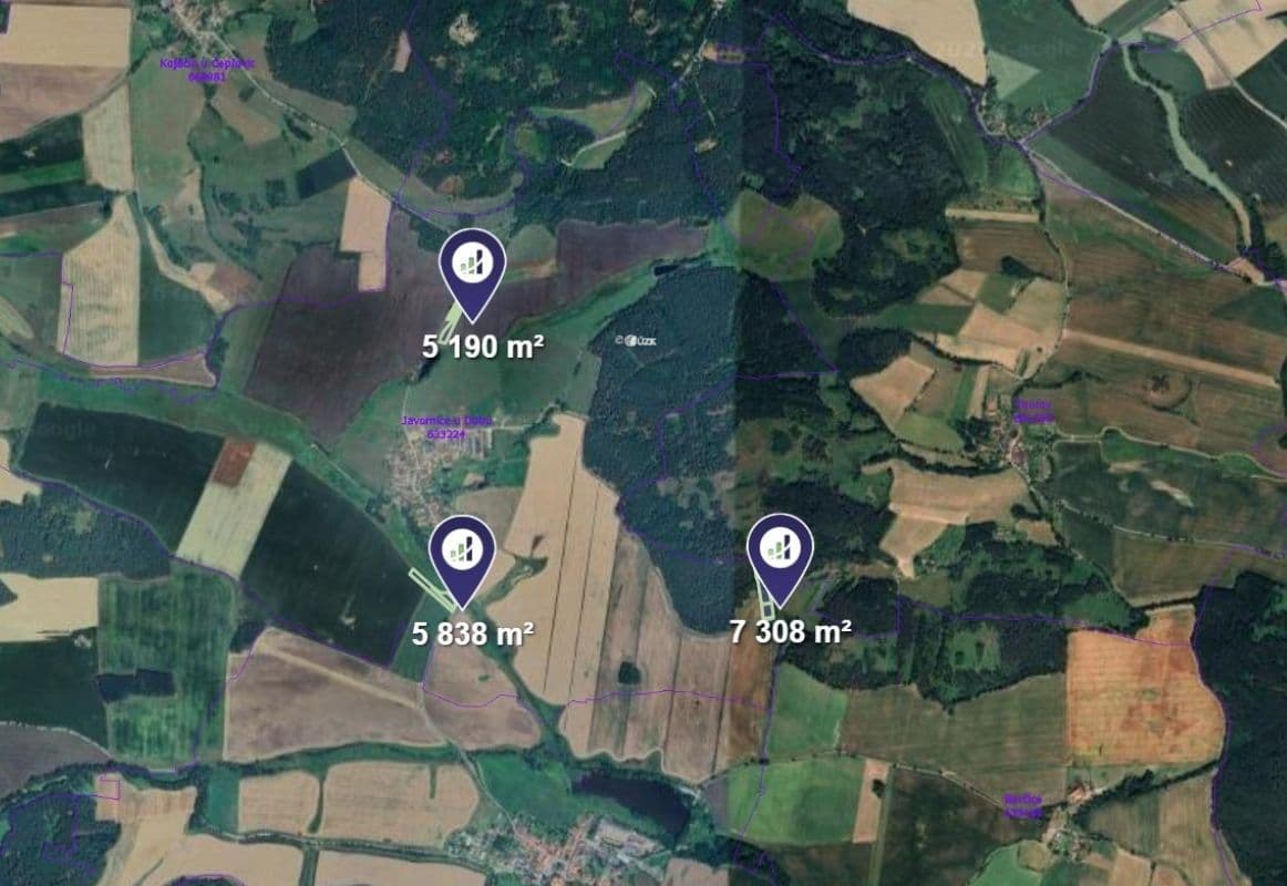 Prodej pozemku 18.336 m², Dub, Jihočeský kraj Prodej pozemku 18.336 m², Dub, Jihočeský kraj