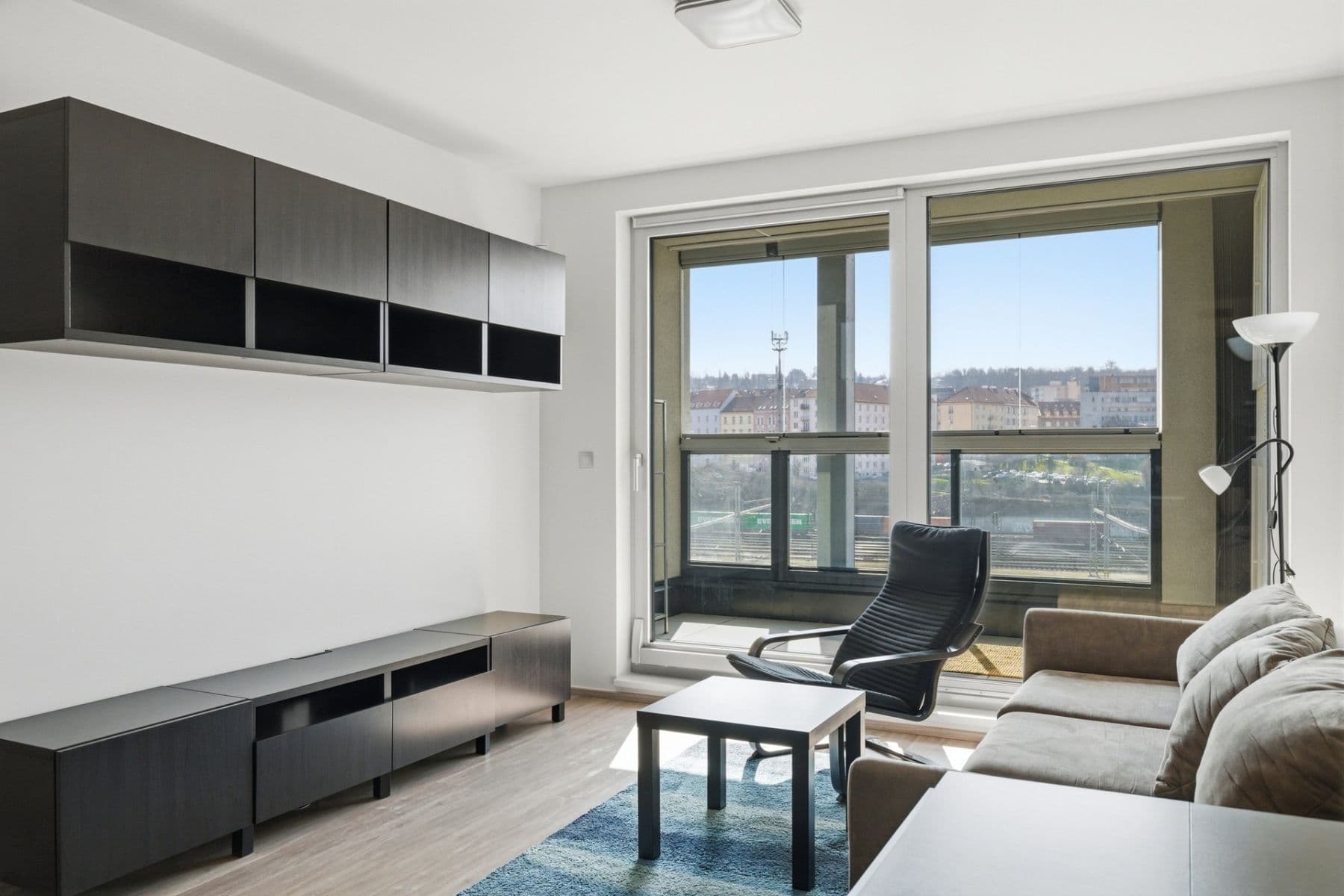 Pronájem bytu 1+kk 33 m², Českomoravská, Praha, Praha Pronájem bytu 1+kk 33 m², Českomoravská, Praha, Praha