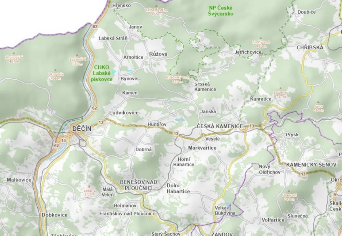 Prodej pozemku 18.996 m², Bynovec, Ústecký kraj Prodej pozemku 18.996 m², Bynovec, Ústecký kraj