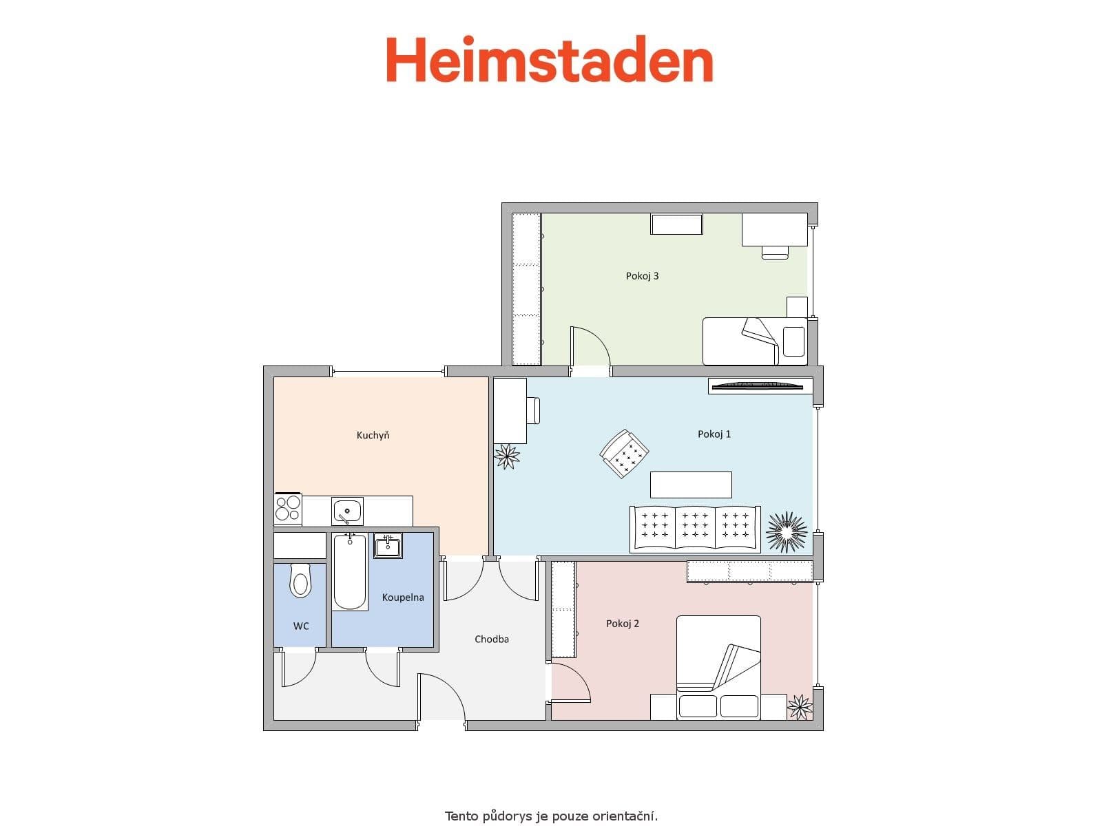 Pronájem bytu 3+1 74 m², Československé armády, Frýdek-Místek, Moravskoslezský kraj Pronájem bytu 3+1 74 m², Československé armády, Frýdek-Místek, Moravskoslezský kraj