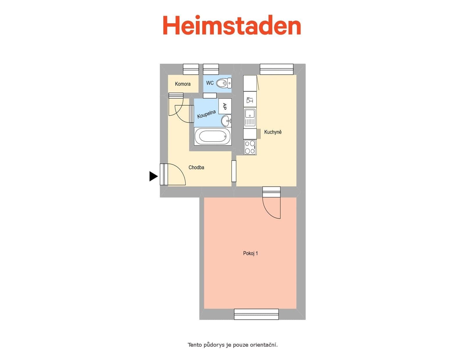 Pronájem bytu 1+1 37 m², Chopinova, Havířov, Moravskoslezský kraj Pronájem bytu 1+1 37 m², Chopinova, Havířov, Moravskoslezský kraj