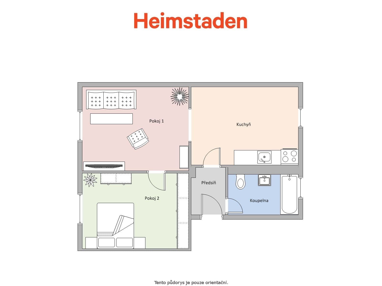 Pronájem bytu 2+1 48 m², Boženy Němcové, Hlučín, Moravskoslezský kraj Pronájem bytu 2+1 48 m², Boženy Němcové, Hlučín, Moravskoslezský kraj
