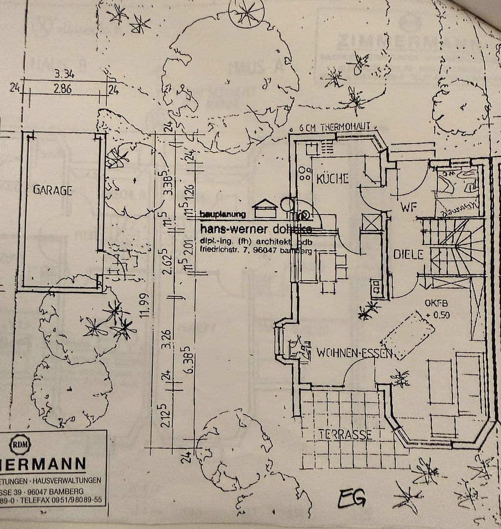 Prodej domu 126 m², pozemek 530 m², Lerchenweg 48, Stegaurach, Bavorsko Prodej domu 126 m², pozemek 530 m², Lerchenweg 48, Stegaurach, Bavorsko