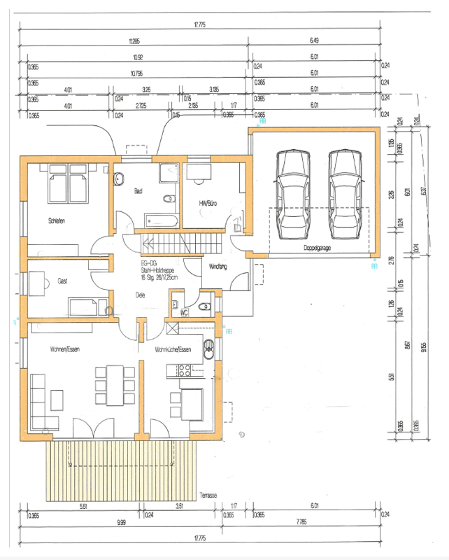 Prodej domu 125 m², pozemek 574 m², Krauchenwies, Bádensko-Württembersko Prodej domu 125 m², pozemek 574 m², Krauchenwies, Bádensko-Württembersko