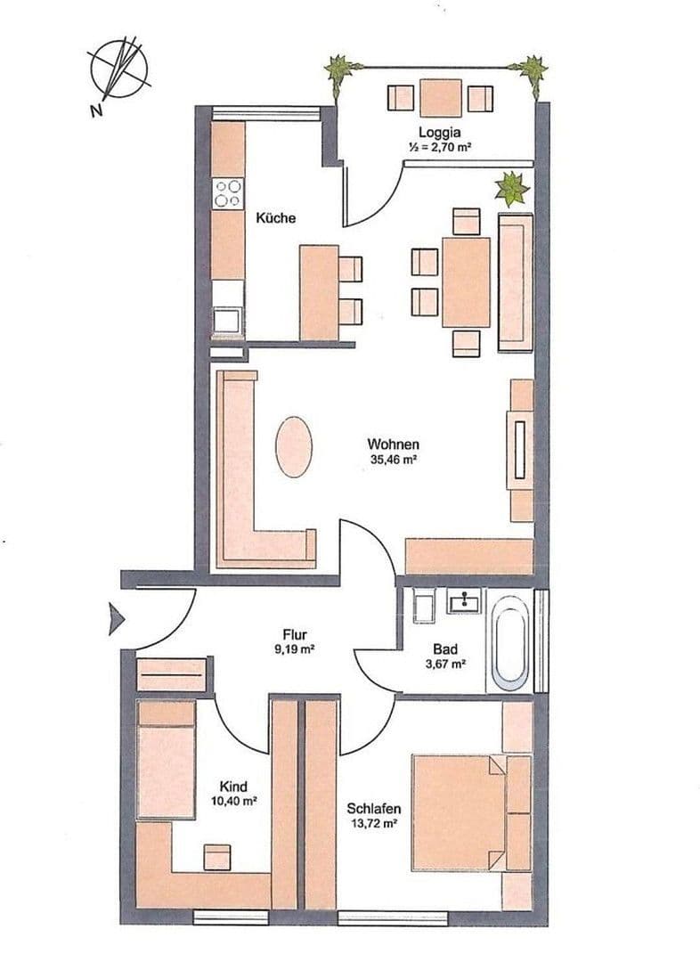 Prodej bytu 3+1 76 m², Olching, Bavorsko Prodej bytu 3+1 76 m², Olching, Bavorsko