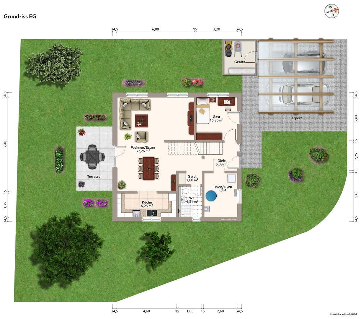 Prodej domu 160 m², pozemek 469 m², Schwalbenweg 1, Ottenbach, Bádensko-Württembersko Prodej domu 160 m², pozemek 469 m², Schwalbenweg 1, Ottenbach, Bádensko-Württembersko