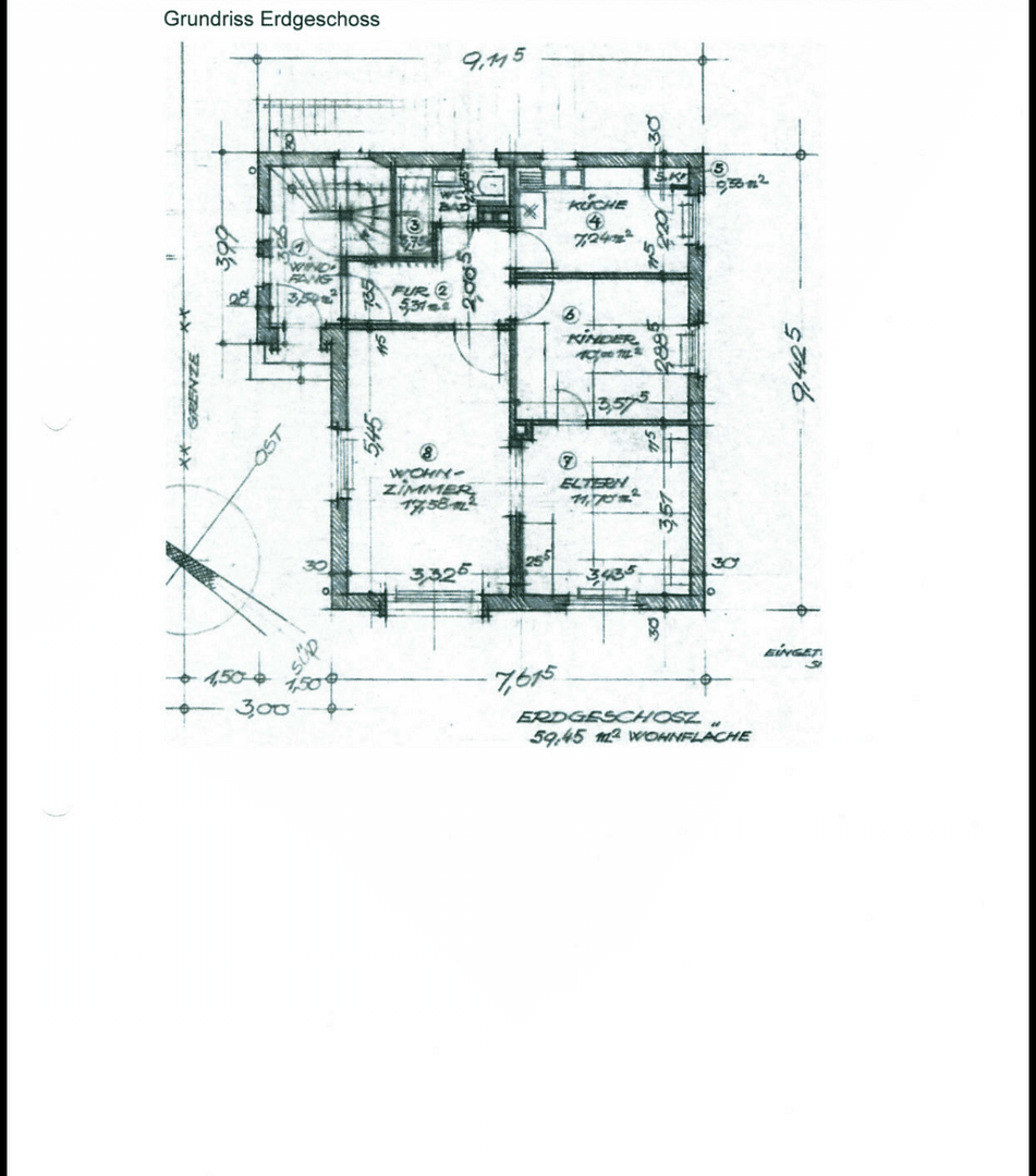 Prodej domu 107 m², pozemek 857 m², Friedhofsweg 44, Fockbek, Šlesvicko-Holštýnsko Prodej domu 107 m², pozemek 857 m², Friedhofsweg 44, Fockbek, Šlesvicko-Holštýnsko