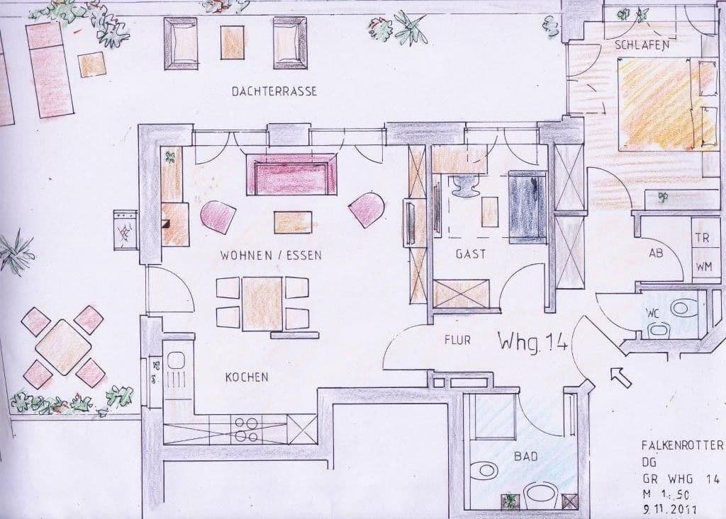 Pronájem bytu 3+1 105 m², Vechta, Dolní Sasko Pronájem bytu 3+1 105 m², Vechta, Dolní Sasko