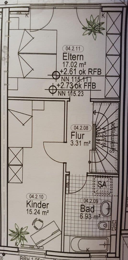 Prodej domu 119 m², pozemek 216 m², Rülzheim, Porýní-Falc Prodej domu 119 m², pozemek 216 m², Rülzheim, Porýní-Falc