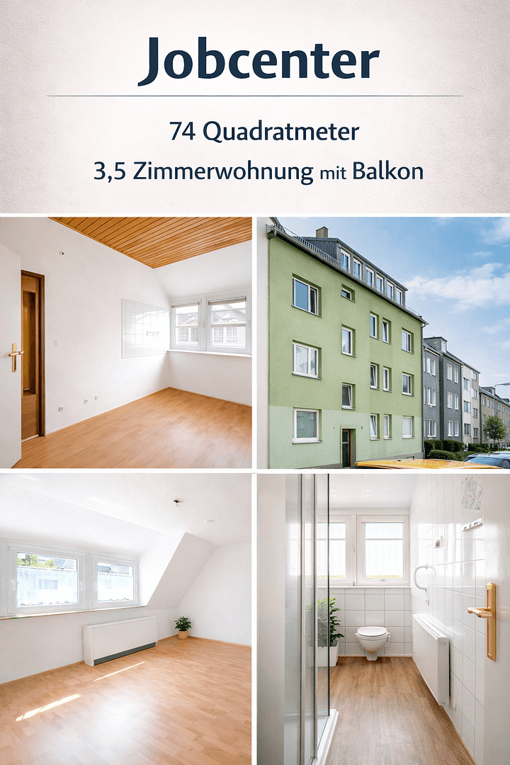 Pronájem bytu 3+kk 74 m², Waldstraße 15, Remscheid, Severní Porýní-Vestfálsko Pronájem bytu 3+kk 74 m², Waldstraße 15, Remscheid, Severní Porýní-Vestfálsko