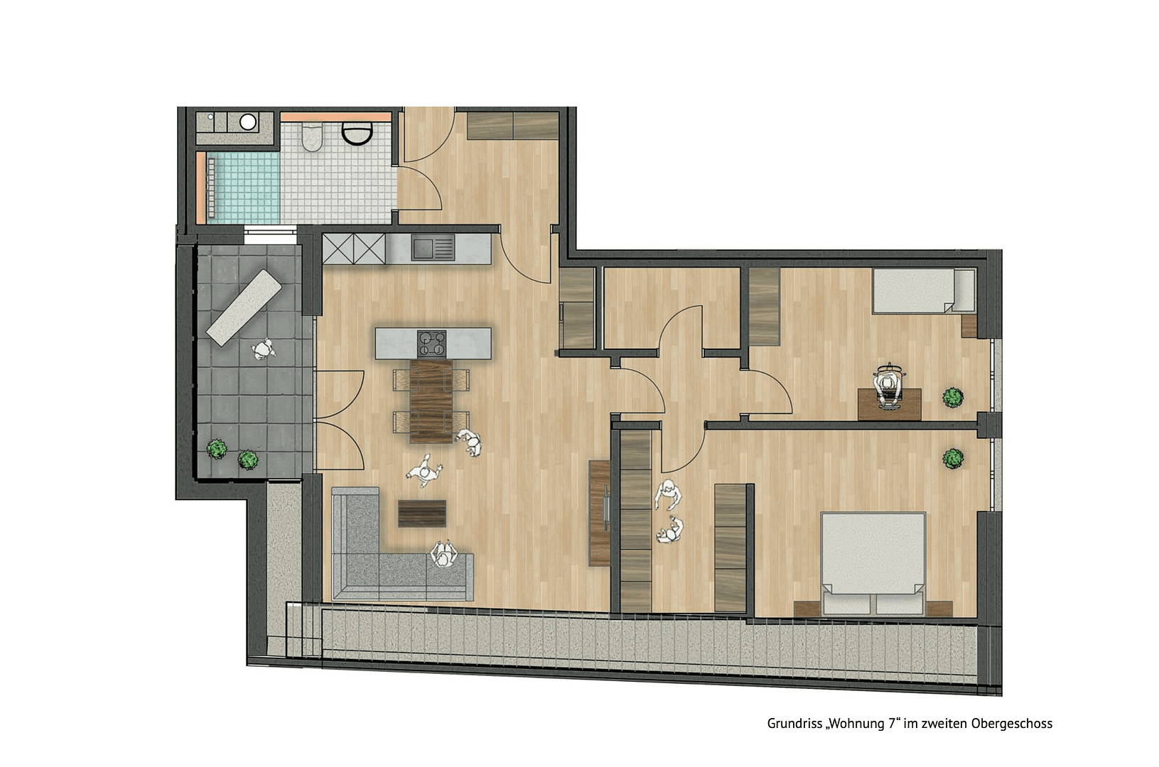 Prodej bytu 3+1 94 m², Mühlenstraße 5, Drensteinfurt, Severní Porýní-Vestfálsko Prodej bytu 3+1 94 m², Mühlenstraße 5, Drensteinfurt, Severní Porýní-Vestfálsko