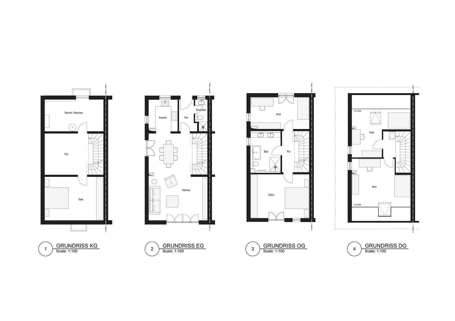 Prodej domu 173 m², pozemek 325 m², Oberhaching, Bavorsko Prodej domu 173 m², pozemek 325 m², Oberhaching, Bavorsko