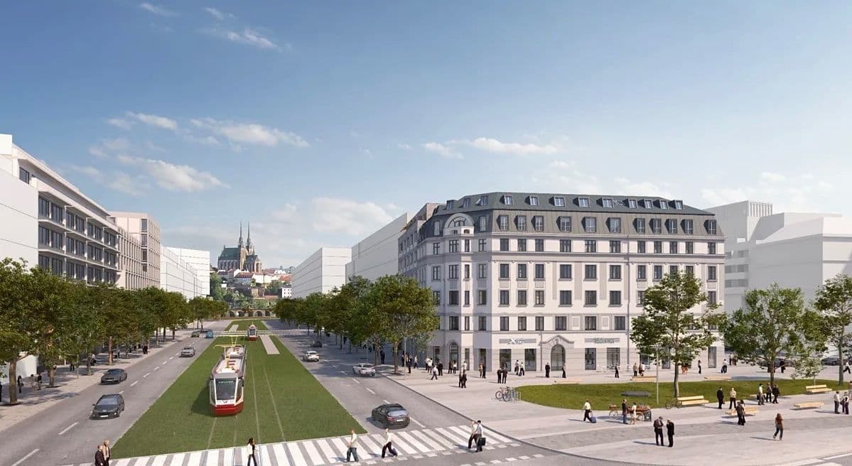 Pronájem bytu 1+kk 33 m², Opuštěná, Brno, Jihomoravský kraj Pronájem bytu 1+kk 33 m², Opuštěná, Brno, Jihomoravský kraj