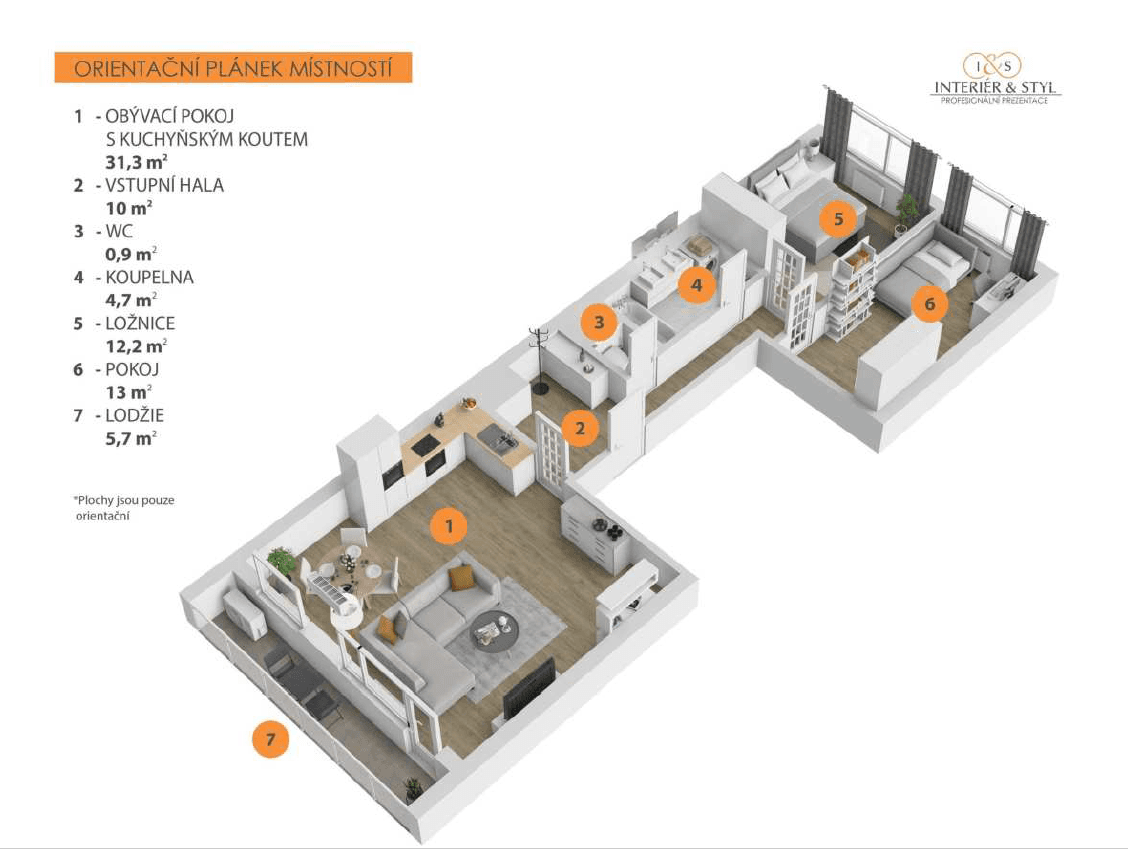 Prodej bytu 3+kk 76 m², Přecechtělova, Praha, Praha Prodej bytu 3+kk 76 m², Přecechtělova, Praha, Praha