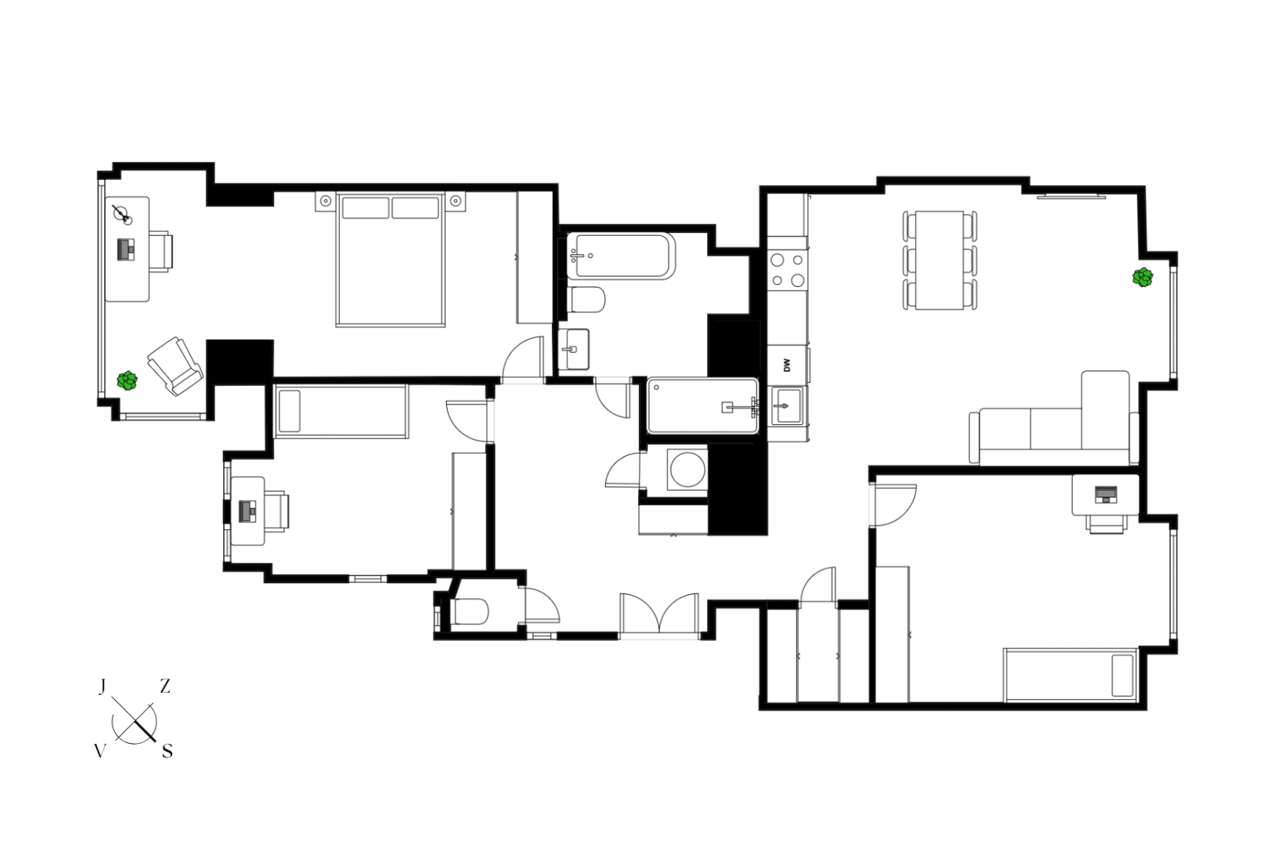 Prodej bytu 4+kk 85 m², Nerudova, Brno, Jihomoravský kraj Prodej bytu 4+kk 85 m², Nerudova, Brno, Jihomoravský kraj