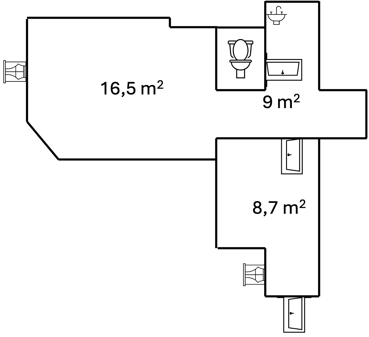 Pronájem nebytového prostoru 34 m², Na Zámyšli, Praha, Praha Pronájem nebytového prostoru 34 m², Na Zámyšli, Praha, Praha