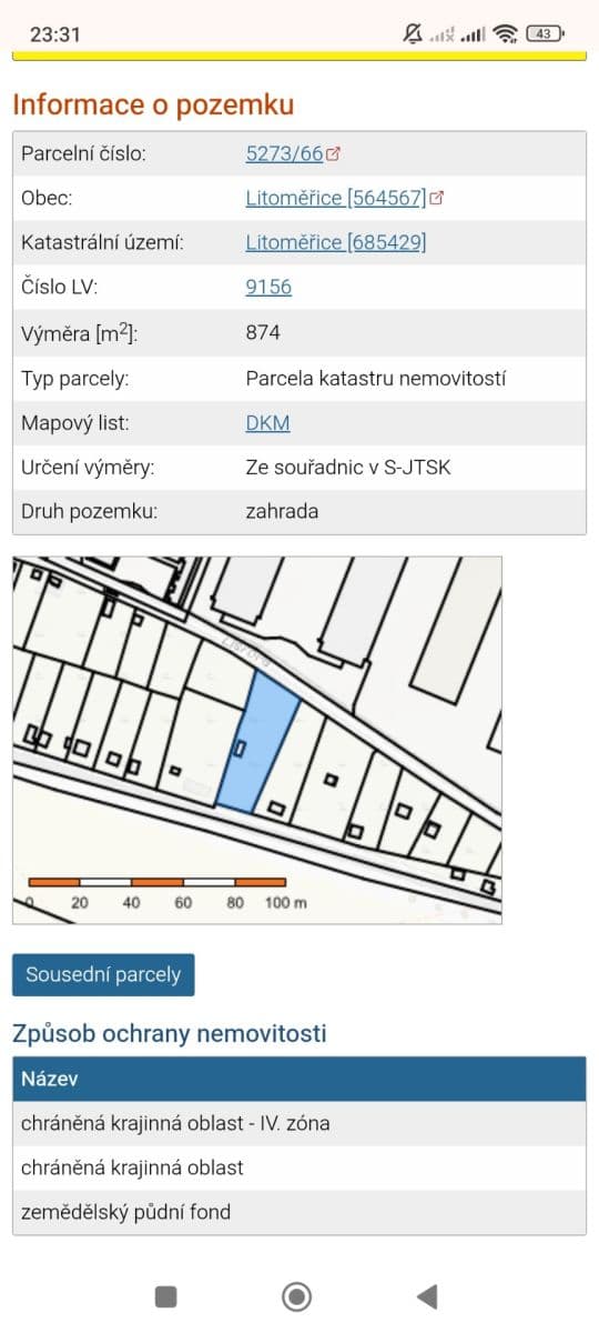 Prodej pozemku 888 m², Litoměřice, Ústecký kraj Prodej pozemku 888 m², Litoměřice, Ústecký kraj
