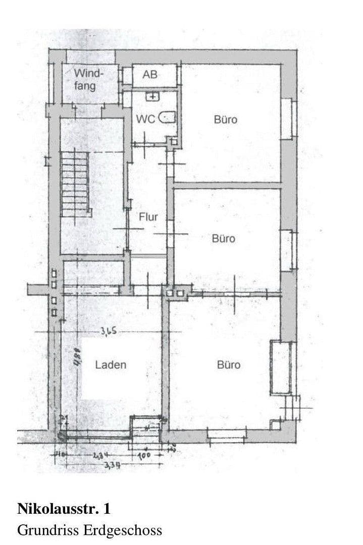Prodej domu 221 m², pozemek 194 m², Nikolausstr. 1, Essen, Severní Porýní-Vestfálsko Prodej domu 221 m², pozemek 194 m², Nikolausstr. 1, Essen, Severní Porýní-Vestfálsko