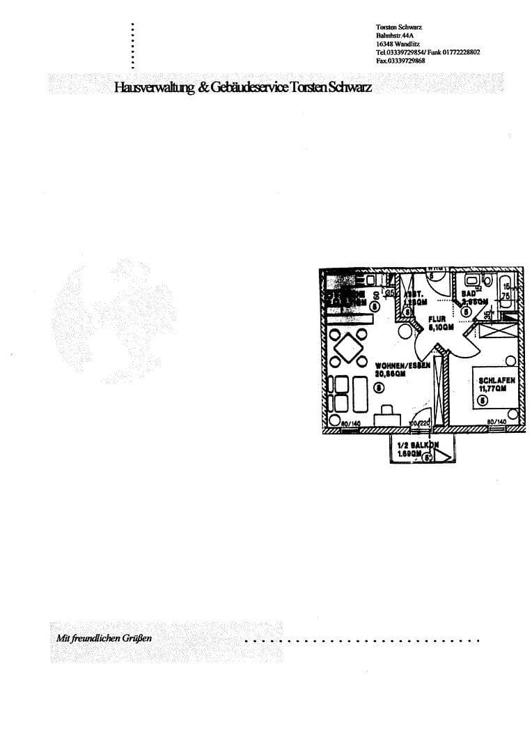 Pronájem bytu 2+1 51 m², Pasewalker Str. 99, Berlin, Berlín Pronájem bytu 2+1 51 m², Pasewalker Str. 99, Berlin, Berlín