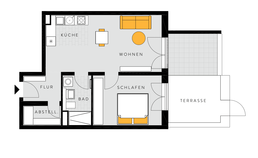 Pronájem bytu 2+1 64 m², Frankfurt am Main, Hessen Pronájem bytu 2+1 64 m², Frankfurt am Main, Hessen