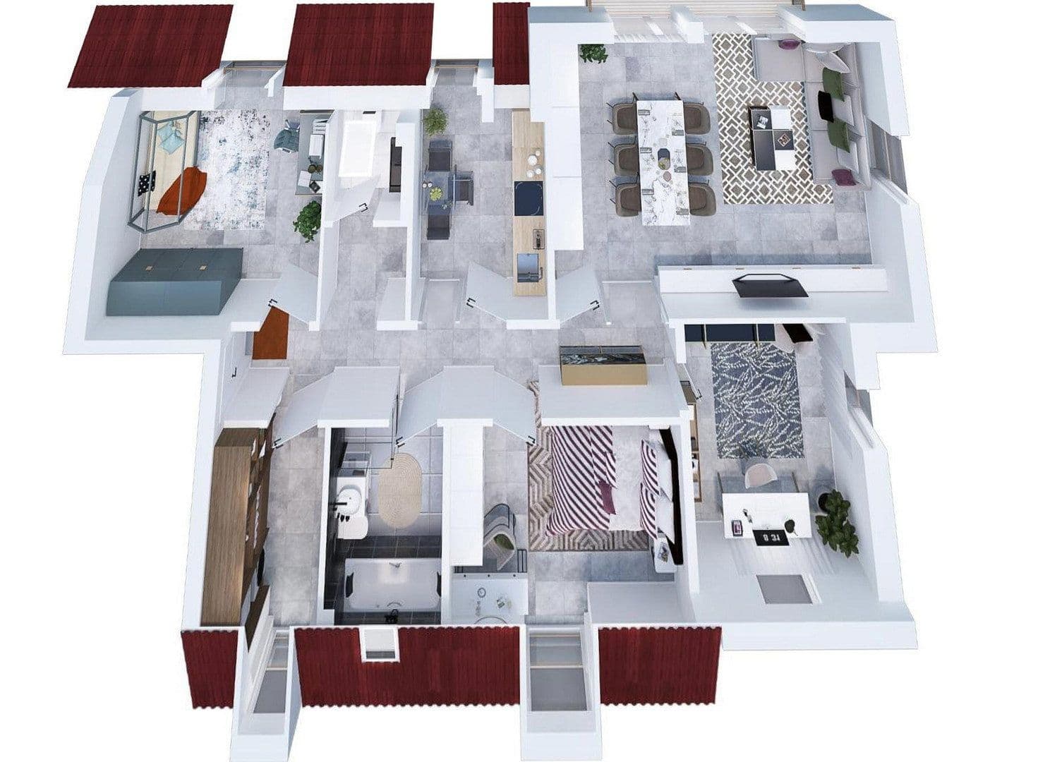 Pronájem bytu 4+1 110 m², Sassenburg, Dolní Sasko Pronájem bytu 4+1 110 m², Sassenburg, Dolní Sasko