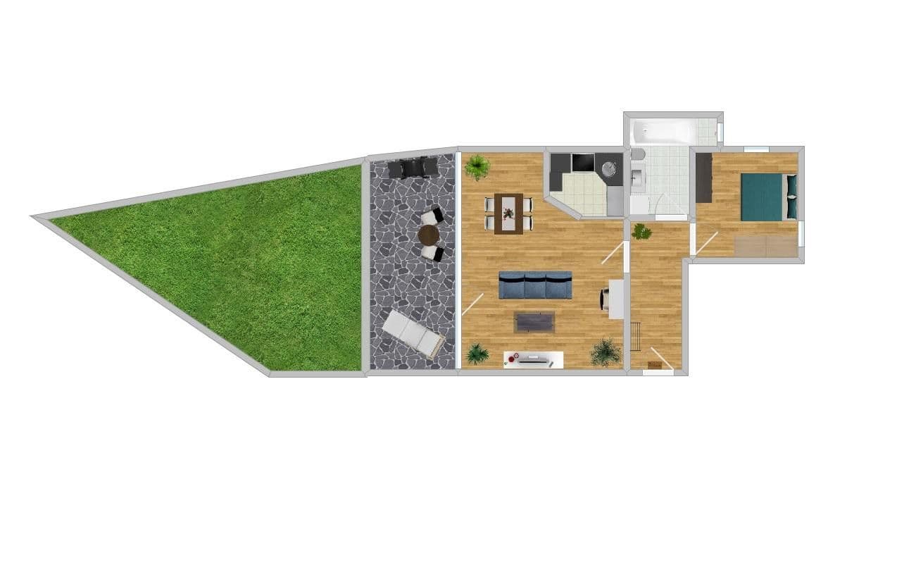 Pronájem bytu 2+kk 61 m², Friedrichstraße 46, Denkendorf, Bádensko-Württembersko Pronájem bytu 2+kk 61 m², Friedrichstraße 46, Denkendorf, Bádensko-Württembersko