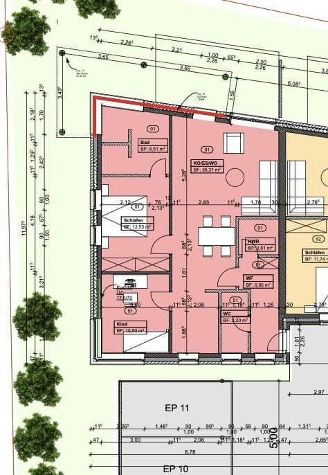 Pronájem bytu 3+1 86 m², Lingen (Ems), Dolní Sasko Pronájem bytu 3+1 86 m², Lingen (Ems), Dolní Sasko