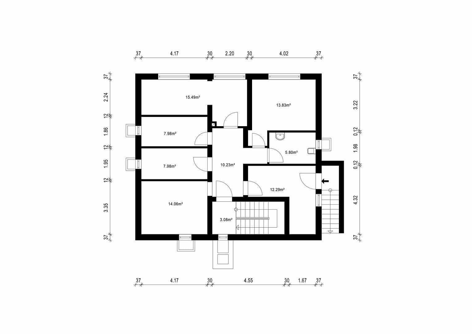 Prodej domu 190 m², pozemek 629 m², Darmstadt, Hessen Prodej domu 190 m², pozemek 629 m², Darmstadt, Hessen