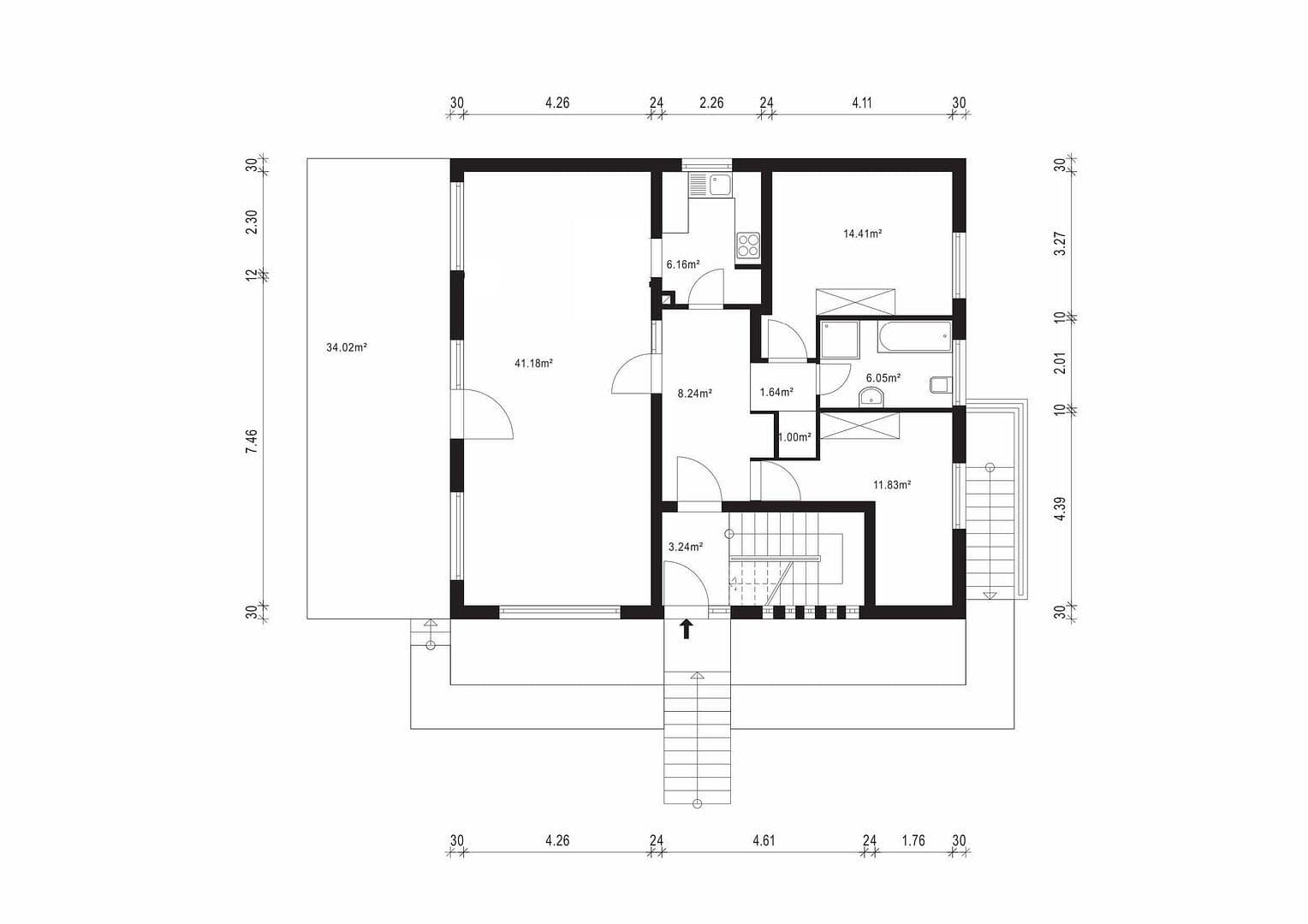 Prodej domu 190 m², pozemek 629 m², Darmstadt, Hessen Prodej domu 190 m², pozemek 629 m², Darmstadt, Hessen