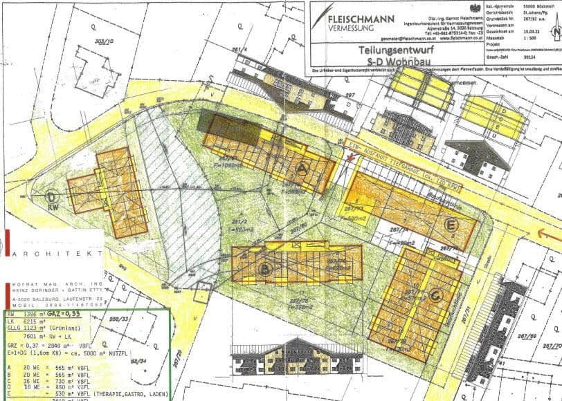 Prodej pozemku 8.724 m², Sonnblickstraße, Böckstein, Salcbursko Prodej pozemku 8.724 m², Sonnblickstraße, Böckstein, Salcbursko