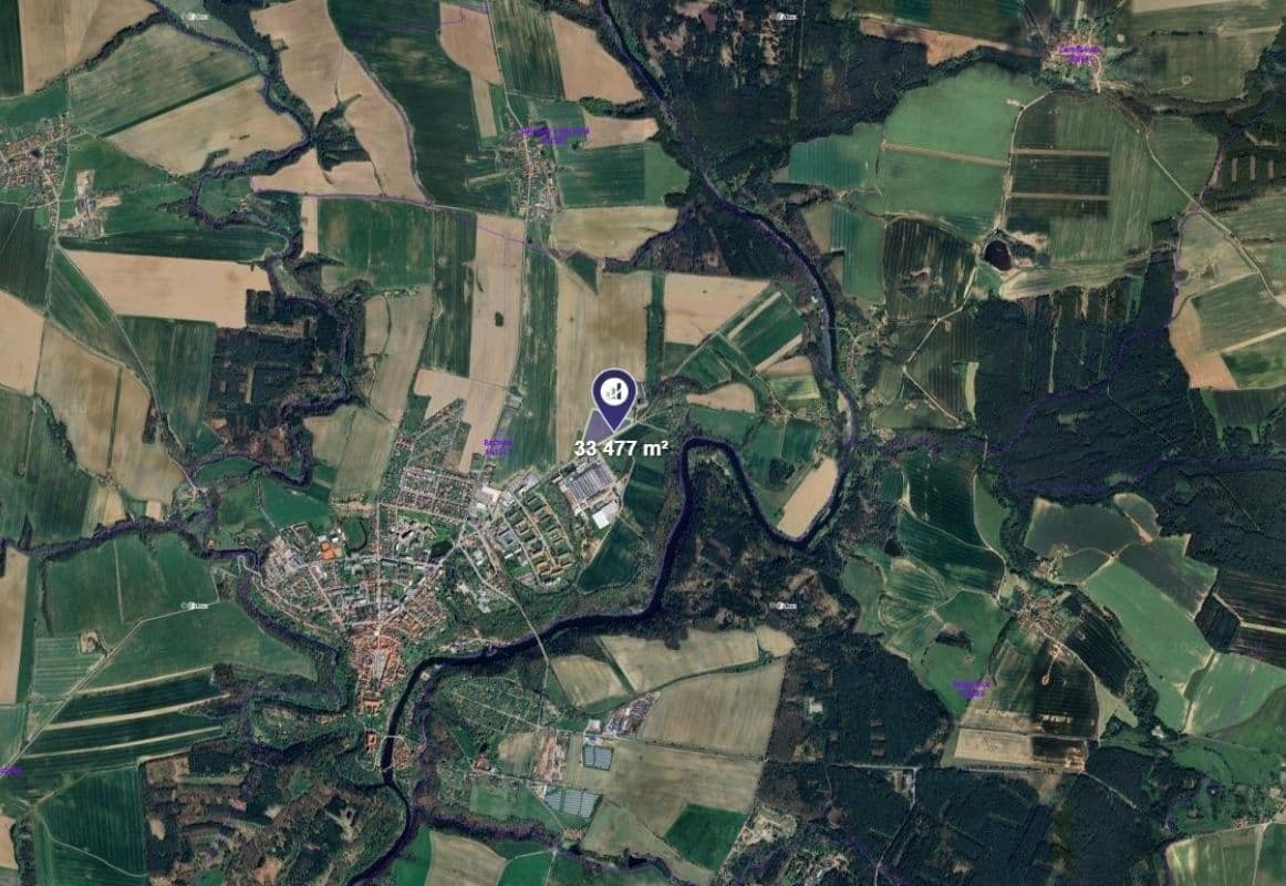 Prodej pozemku 33.477 m², Bechyně, Jihočeský kraj Prodej pozemku 33.477 m², Bechyně, Jihočeský kraj