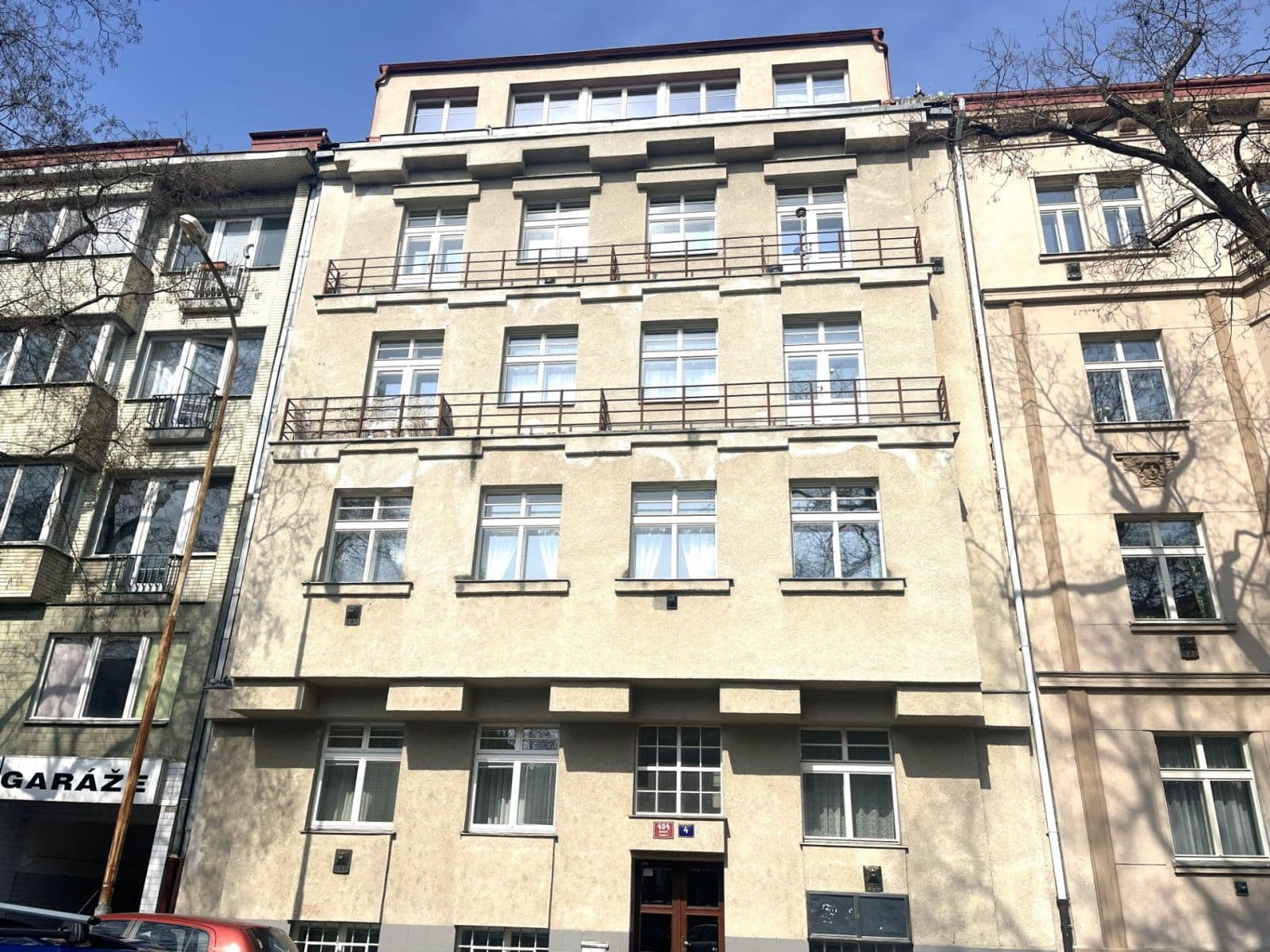 Pronájem bytu 3+kk 98 m², Puškinovo náměstí, Praha, Praha Pronájem bytu 3+kk 98 m², Puškinovo náměstí, Praha, Praha