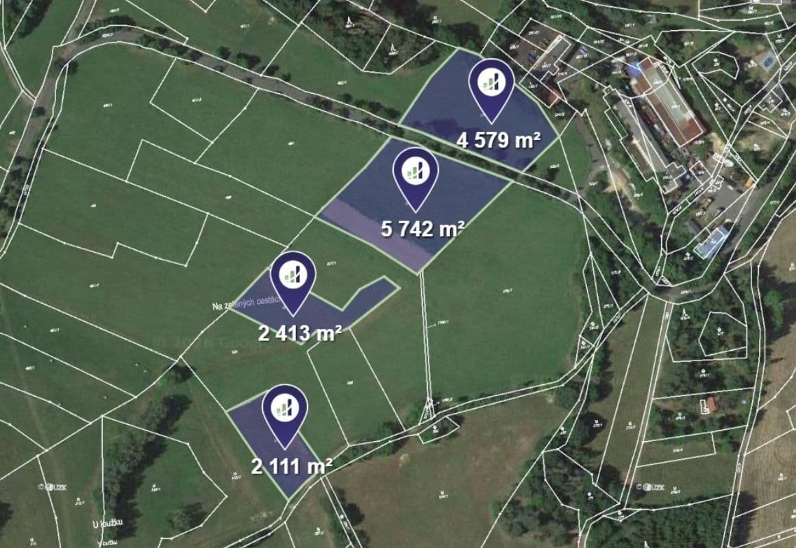 Prodej pozemku 2.474 m², Železný Brod, Liberecký kraj Prodej pozemku 2.474 m², Železný Brod, Liberecký kraj