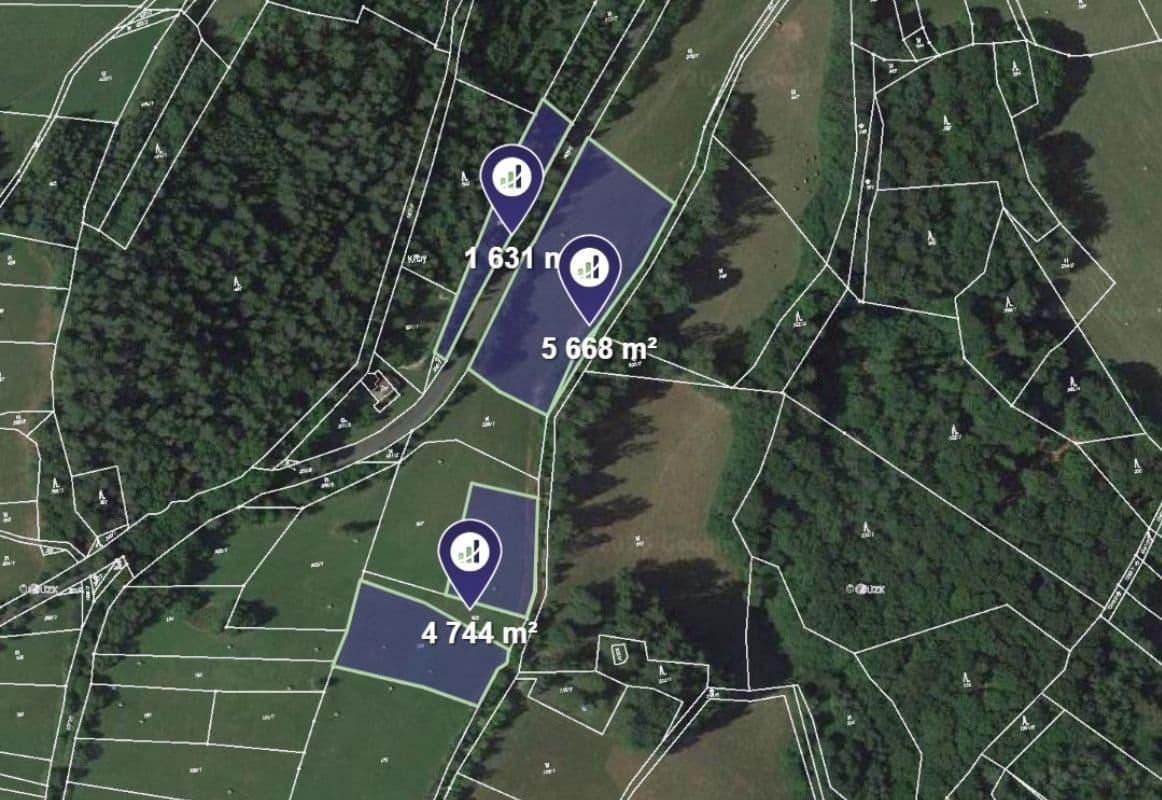 Prodej pozemku 4.014 m², Železný Brod, Liberecký kraj Prodej pozemku 4.014 m², Železný Brod, Liberecký kraj