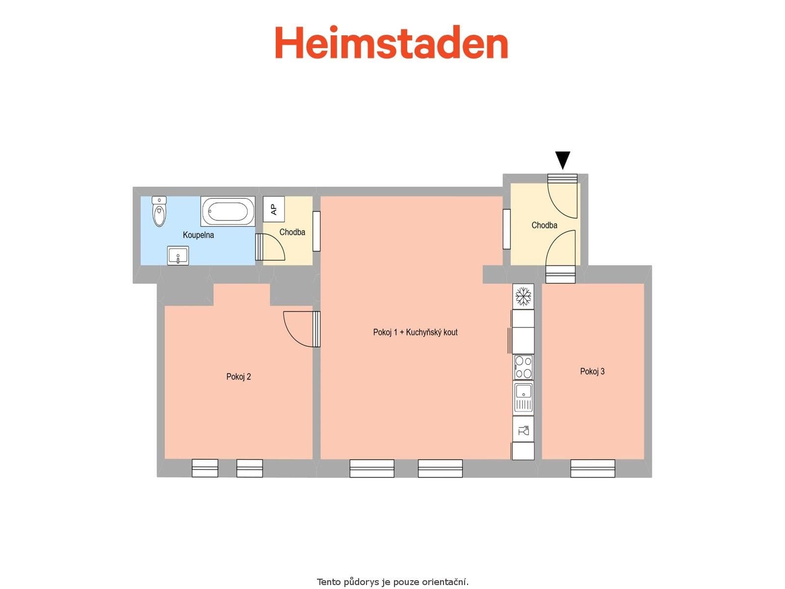 Pronájem bytu 3+kk 63 m², Porubská, Ostrava, Moravskoslezský kraj Pronájem bytu 3+kk 63 m², Porubská, Ostrava, Moravskoslezský kraj