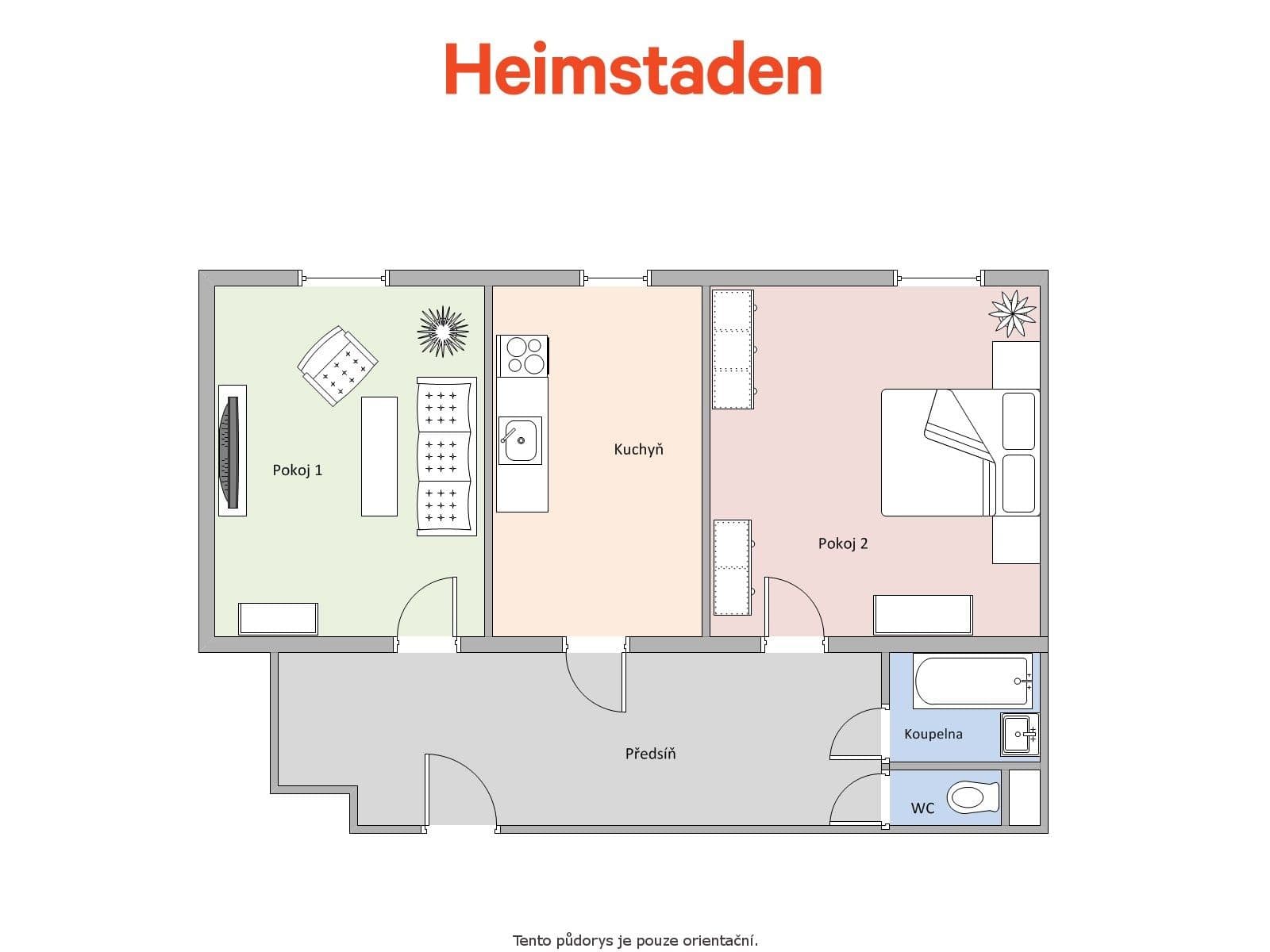 Pronájem bytu 2+1 48 m², náměstí Boženy Němcové, Ostrava, Moravskoslezský kraj Pronájem bytu 2+1 48 m², náměstí Boženy Němcové, Ostrava, Moravskoslezský kraj