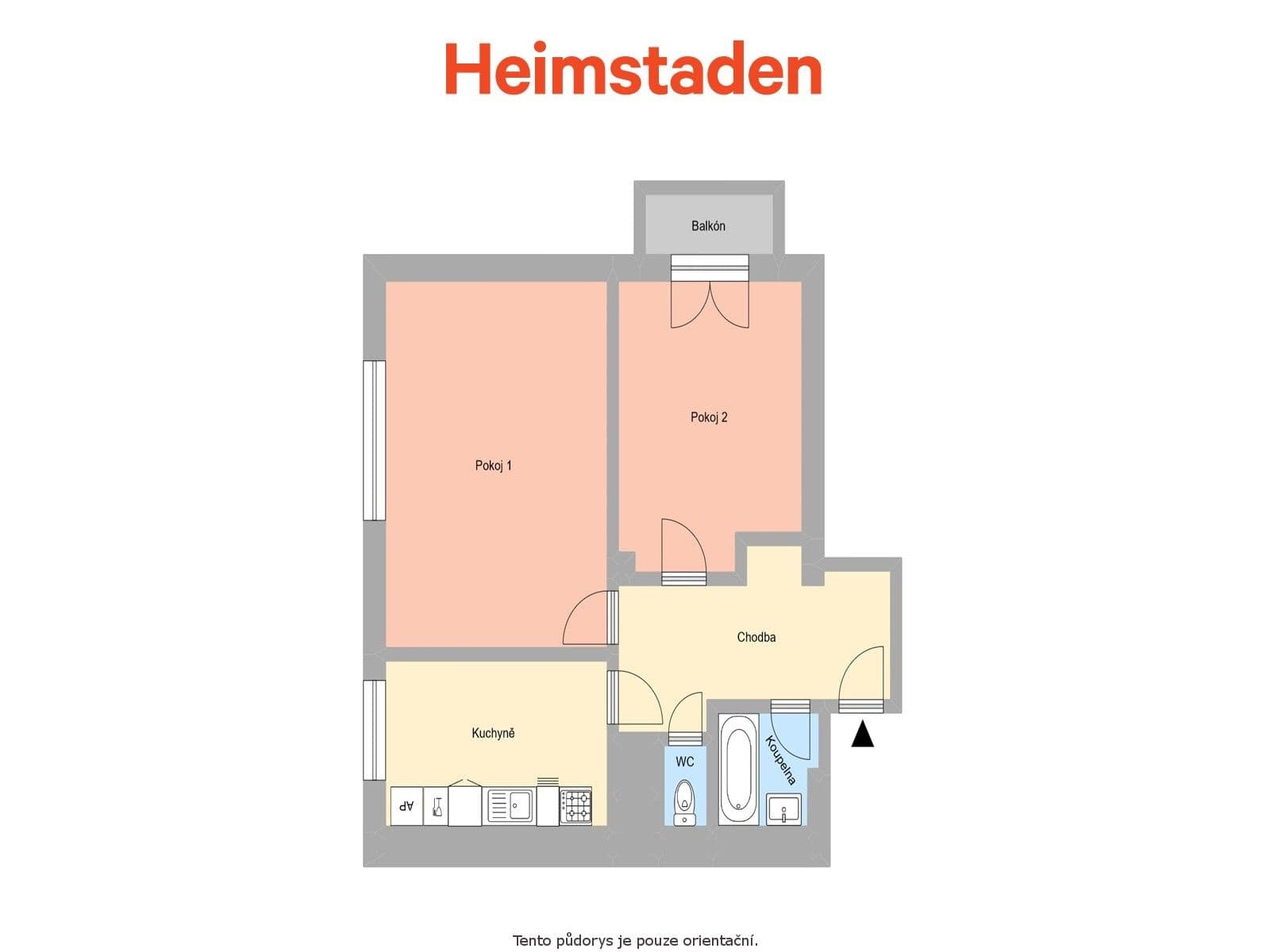 Pronájem bytu 2+1 57 m², Zahradní, Ostrava, Moravskoslezský kraj Pronájem bytu 2+1 57 m², Zahradní, Ostrava, Moravskoslezský kraj