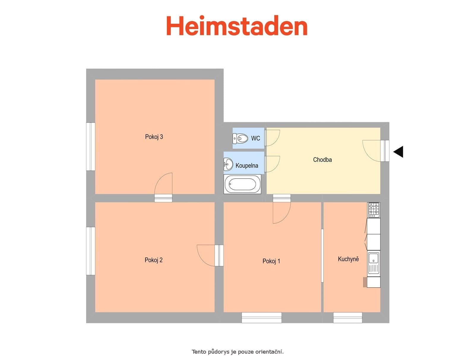 Pronájem bytu 3+kk 70 m², Matěje Kopeckého, Ostrava, Moravskoslezský kraj Pronájem bytu 3+kk 70 m², Matěje Kopeckého, Ostrava, Moravskoslezský kraj