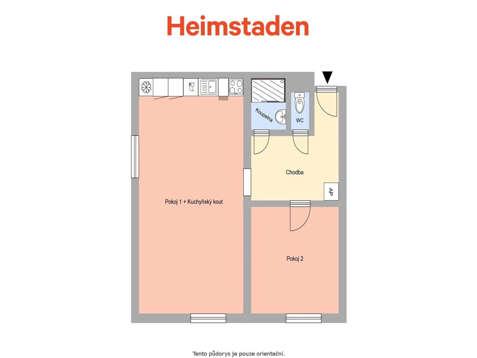 Pronájem bytu 2+kk 56 m², Alšova, Ostrava, Moravskoslezský kraj Pronájem bytu 2+kk 56 m², Alšova, Ostrava, Moravskoslezský kraj