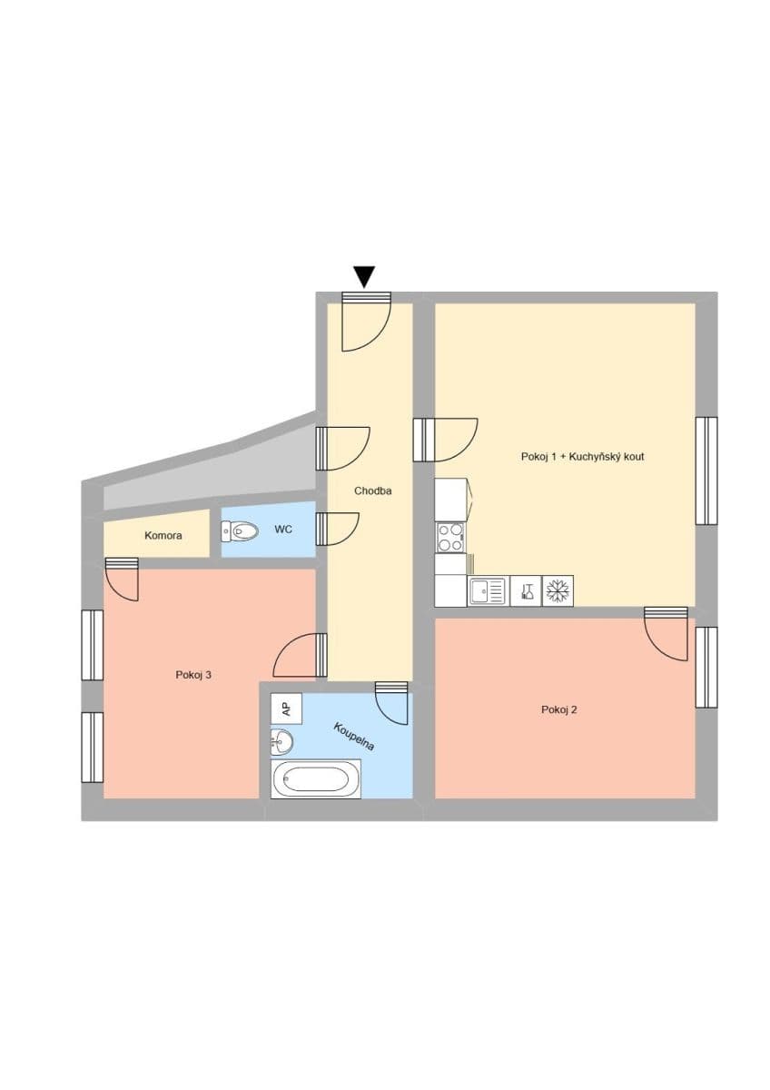 Pronájem bytu 3+kk 75 m², Přívozská, Ostrava, Moravskoslezský kraj Pronájem bytu 3+kk 75 m², Přívozská, Ostrava, Moravskoslezský kraj