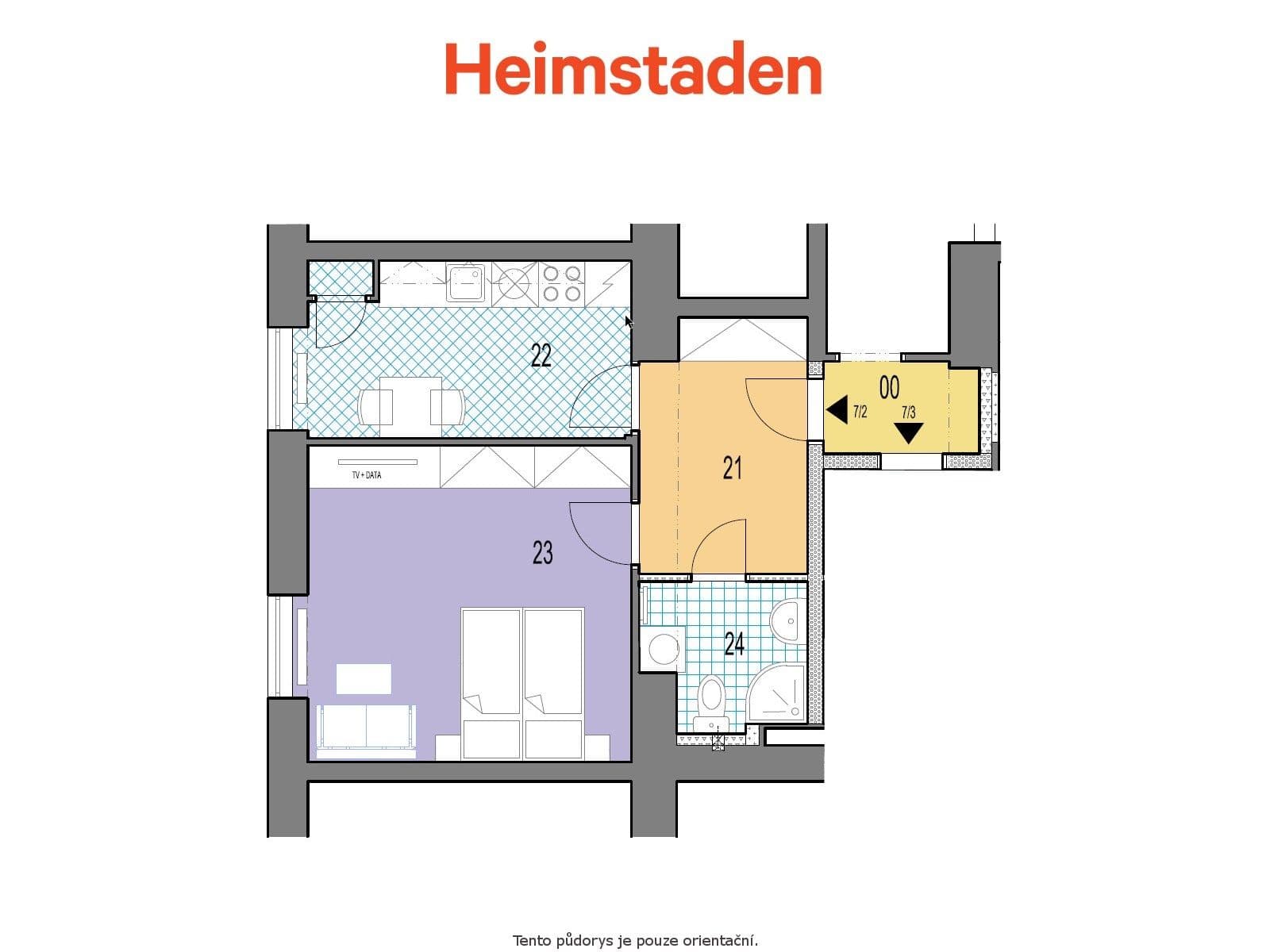 Pronájem bytu 1+1 37 m², náměstí Jana Nerudy, Ostrava, Moravskoslezský kraj Pronájem bytu 1+1 37 m², náměstí Jana Nerudy, Ostrava, Moravskoslezský kraj