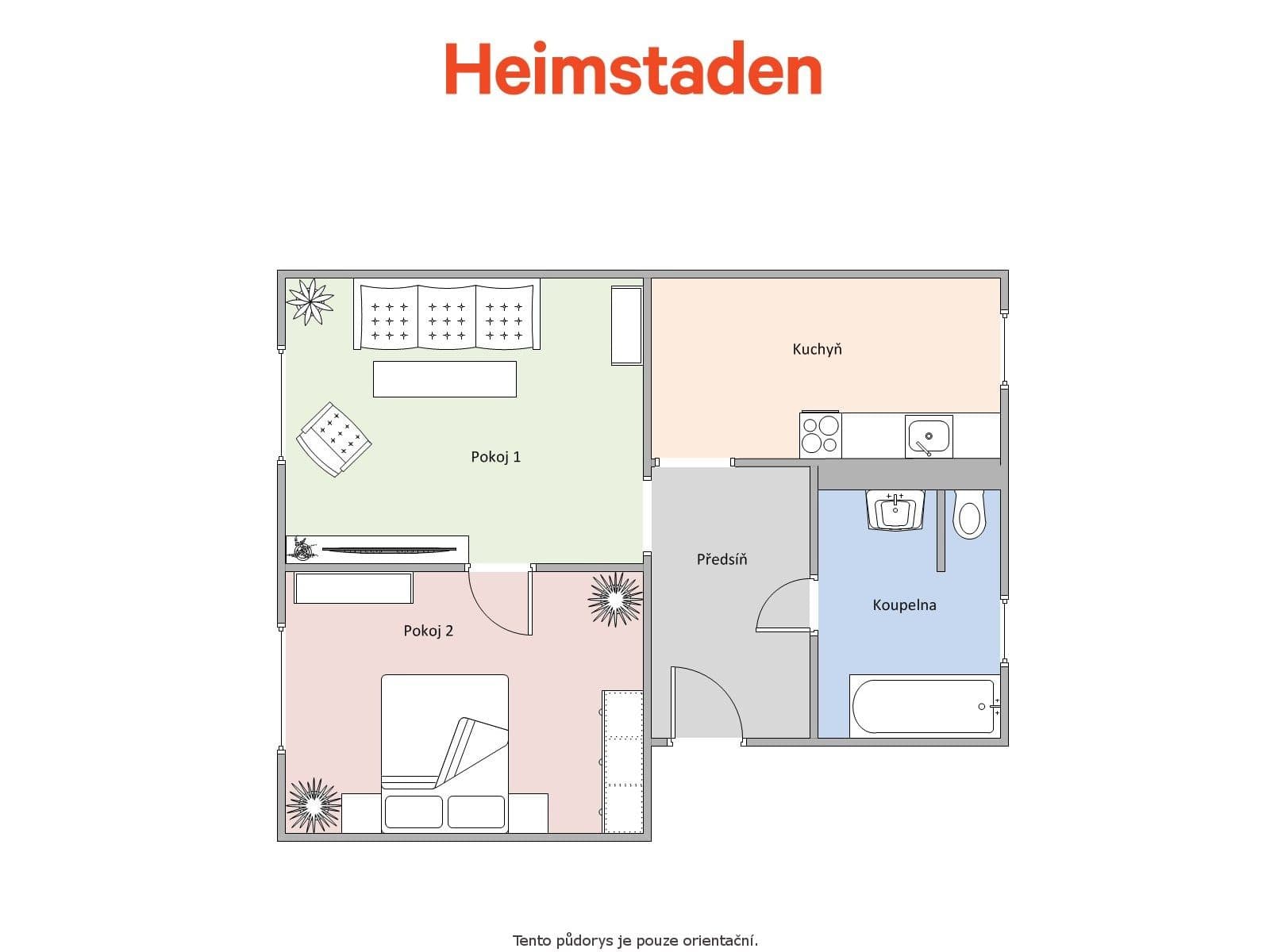 Pronájem bytu 2+1 46 m², Chocholouškova, Ostrava, Moravskoslezský kraj Pronájem bytu 2+1 46 m², Chocholouškova, Ostrava, Moravskoslezský kraj
