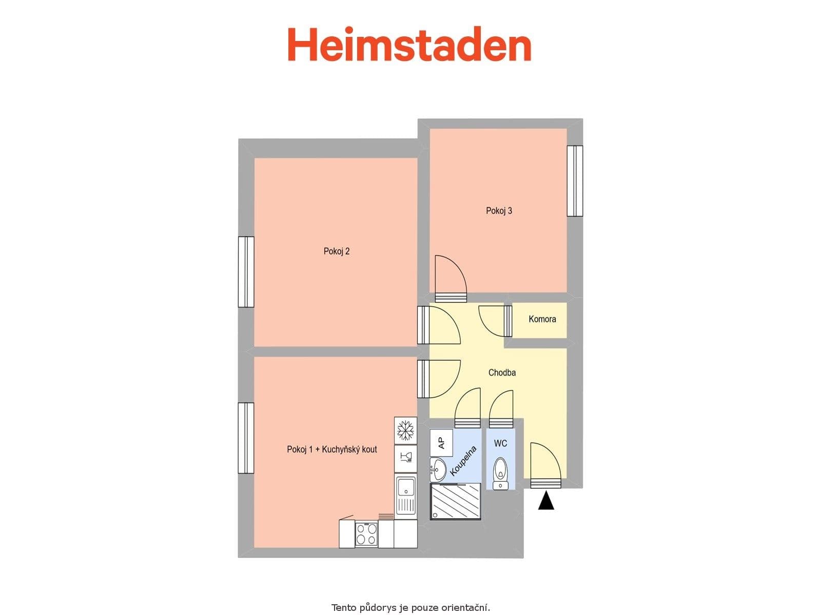 Pronájem bytu 3+kk 61 m², náměstí Jana Nerudy, Ostrava, Moravskoslezský kraj Pronájem bytu 3+kk 61 m², náměstí Jana Nerudy, Ostrava, Moravskoslezský kraj