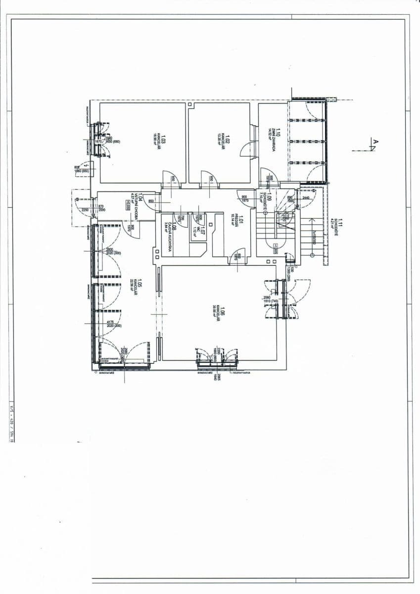 Pronájem kanceláře 125 m², Jilmová, Praha, Praha Pronájem kanceláře 125 m², Jilmová, Praha, Praha