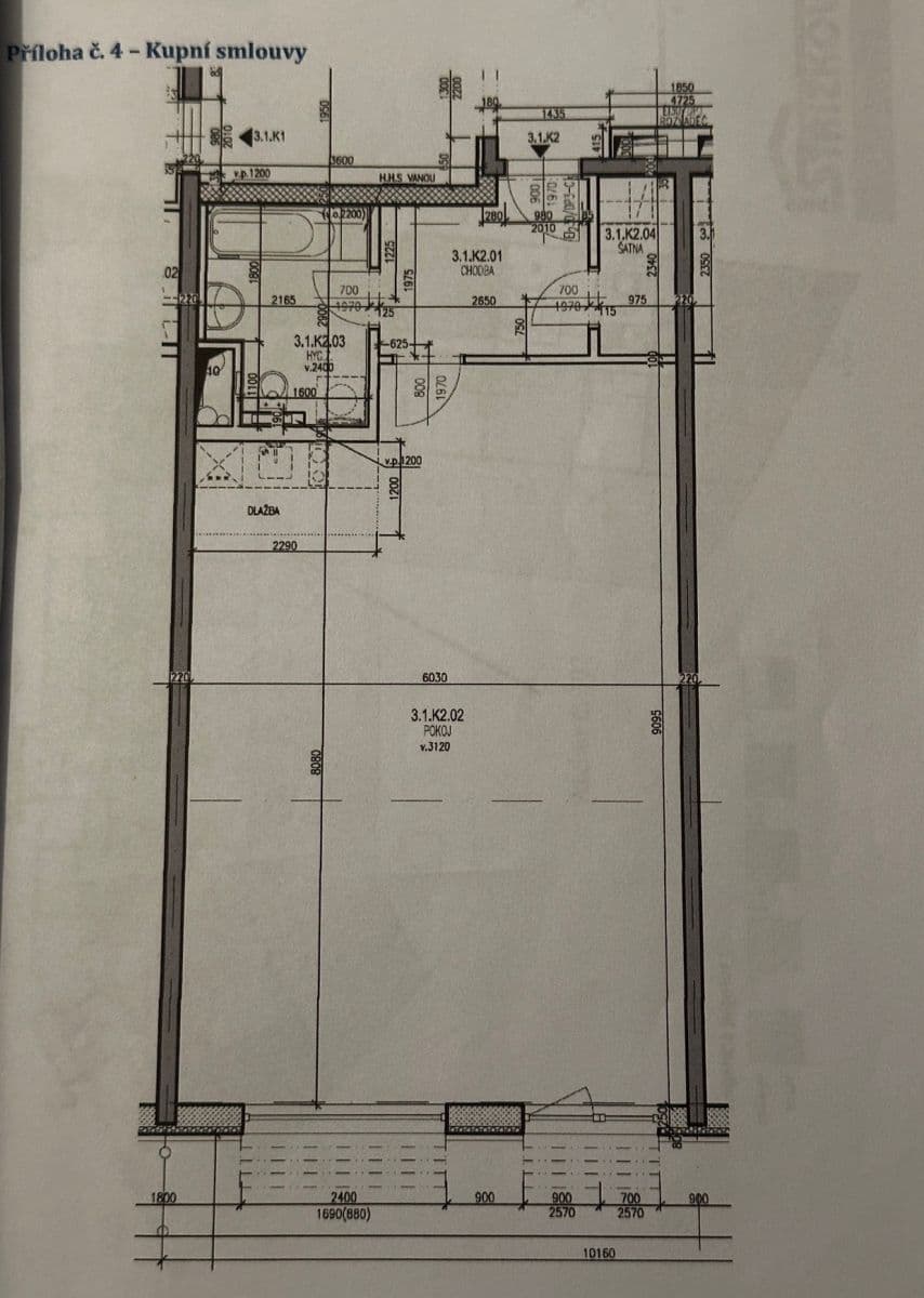 Pronájem bytu 1+kk 66 m², Březenská, Praha, Praha Pronájem bytu 1+kk 66 m², Březenská, Praha, Praha