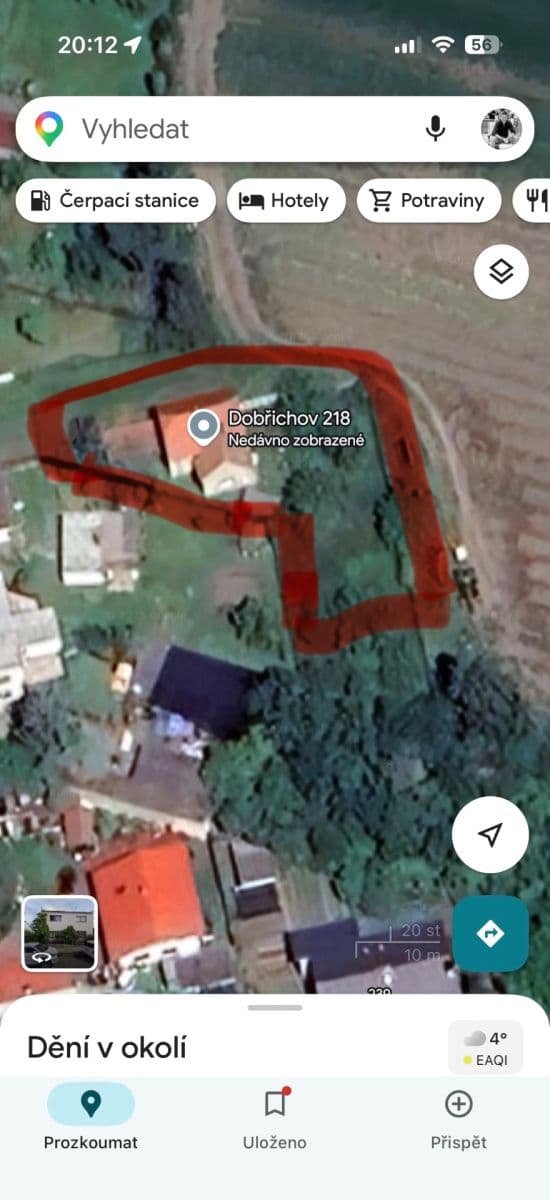 Prodej domu 80 m², pozemek 778 m², Dobřichov, Středočeský kraj Prodej domu 80 m², pozemek 778 m², Dobřichov, Středočeský kraj