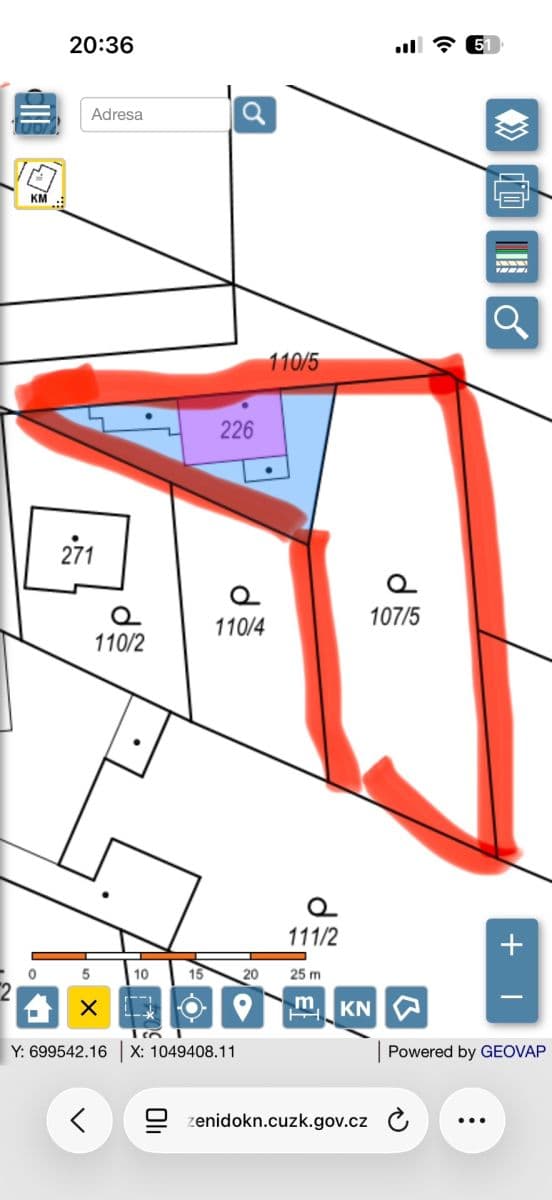 Prodej domu 80 m², pozemek 778 m², Dobřichov, Středočeský kraj Prodej domu 80 m², pozemek 778 m², Dobřichov, Středočeský kraj